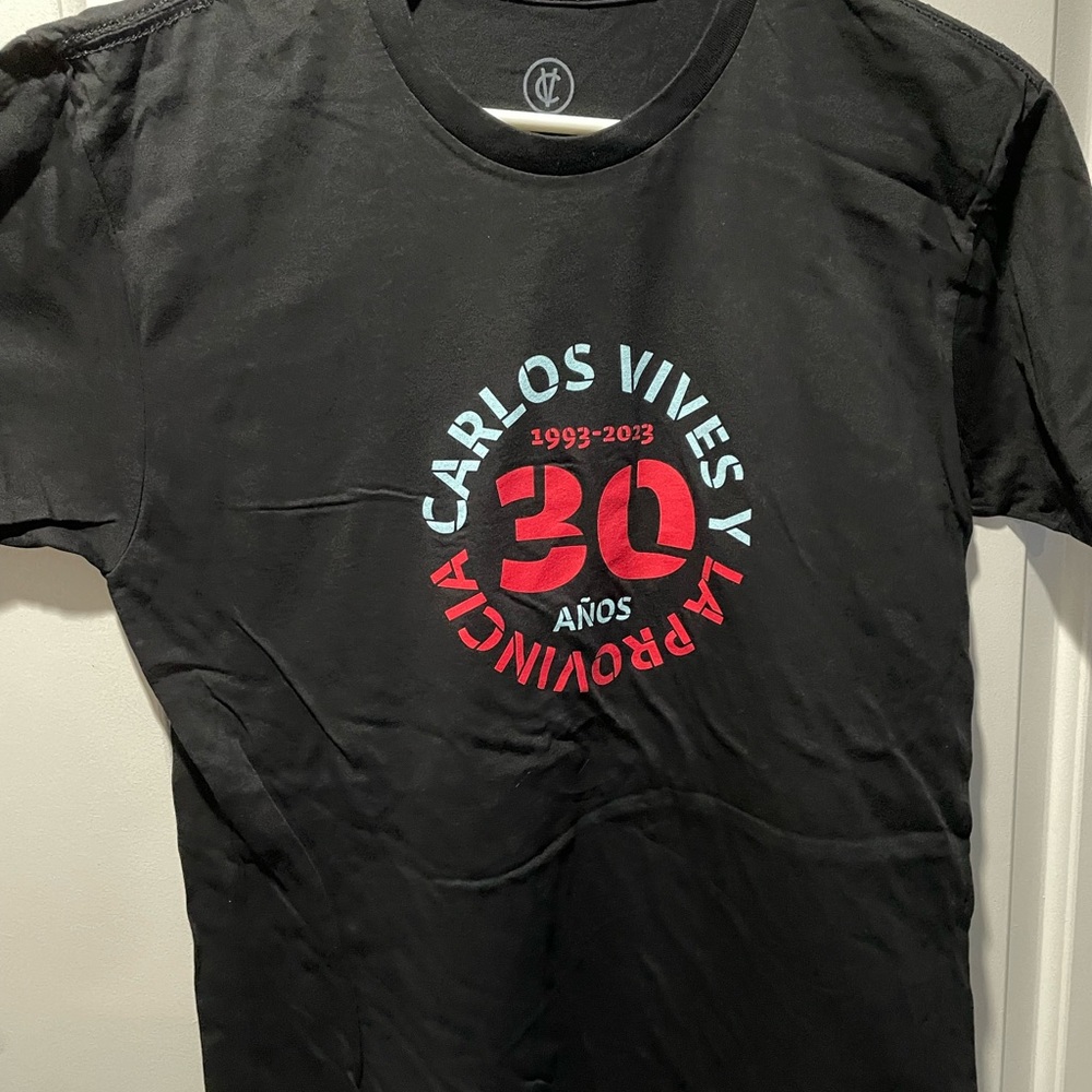 Carlos Vives Merch Black Graphic T-Shirt